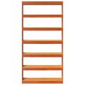 vidaXL Knižnica/deliaca stena 100x35x199,5 cm borovicový masív