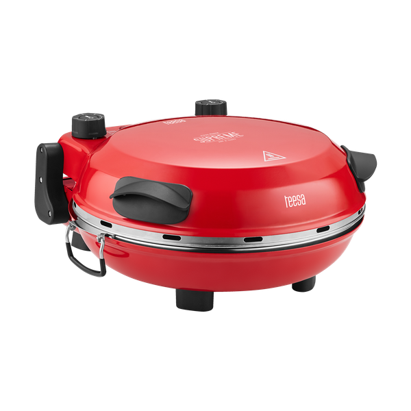 Pec na pizzu TEESA TSA3241-R SUPREME FUN 1200W, 400 st. červená
