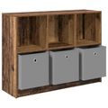 vidaXL Servírovacia skriňa Staré drevo 102 x 32 x 73,5 cm