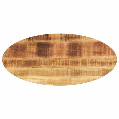 vidaXL Stolová doska 110x40x3,8 cm oválna masívny mangovník