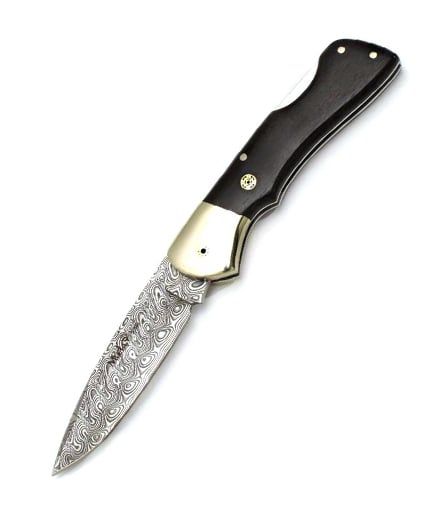 Muela BX-8DAM vreckový nôž 9 cm, drevo African Blackwood, mosadz