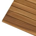 vidaXL Vrchná doska 50 x 50 x 3,5 cm Štvorcový Husté teakové drevo