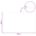 vidaXL Solárny bazénový kryt extra ťažký 600 x 400 cm, 400 μm PE Modrá