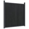 vidaXL Plotový panel sivý 1391x186 cm WPC