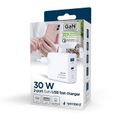 GEMBIRD TA-UC-PDQC30L-W-01, Nabíjačka, USB/USB-C