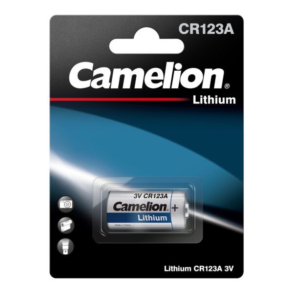 CAMELION Camera Spezial, Batéria, 3V, CR123A, 1ks