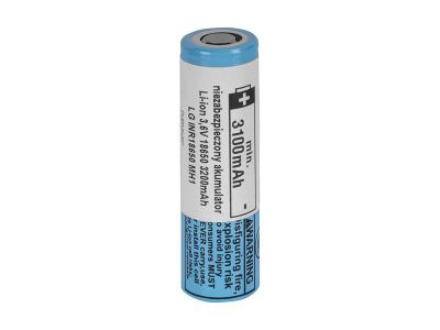 Nabíjacia batéria Li-Ion 18650 3,6 V/3100 mAh 10 A LG