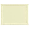 vidaXL Vankúše na sedenie 4 ks Polyester Krémová 47 x 36 x 2 cm