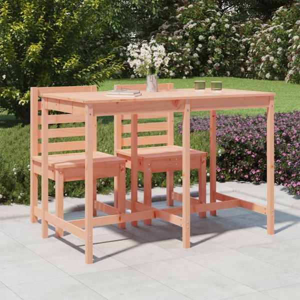 vidaXL Záhradný stolík 159,5x82,5x110 cm masívny Douglas
