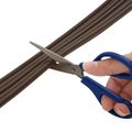 vidaXL Samolepiaca tesniaca páska na okno Hnedá 9 x 6 mm 12 m