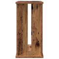 vidaXL Koncový stôl Staré drevo 35 x 25 x 50 cm Kompozitné drevo