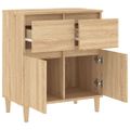 vidaXL Komoda dub sonoma 60x35x70 cm spracované drevo