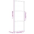vidaXL Posuvné dvere zlaté 76x205 cm matné ESG sklo a hliník