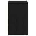 vidaXL Kosmetický kabinet Čierny dub 80 x 40 x 65 cm Kompozitné drevo
