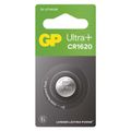 Lítiová gombíková batéria GP Ultra plus CR1620, 1 ks