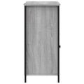 vidaXL Komoda sivá sonoma 100x35x75 cm kompozitné drevo