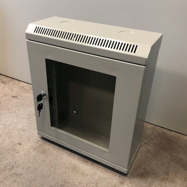 10'' rack jednodielny 9U/140 DATACOM Šedý Skl. dv.
