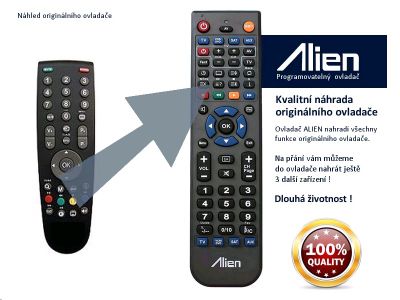 Diaľkový ovládač ALIEN SENCOR SLT2612DVBT
