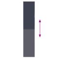 vidaXL Zatemňovacia roleta námornícka modrá 60x210 cm šírka látky 55,7 cm polyester