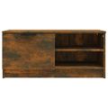 vidaXL TV skrinka dymový dub 80x35x36,5 cm spracované drevo