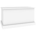 vidaXL Úložný box biely 70x40x38 cm, umelé drevo