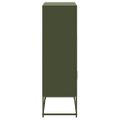 vidaXL Vysoká skrinka olivovozelená 68,5x38,5x123,5 cm oceľ