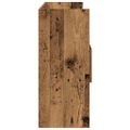 vidaXL Komoda staré drevo 105x30x70 cm kompozitné drevo