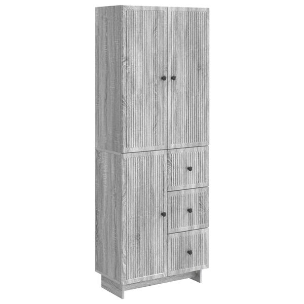 vidaXL Sada skríň 2 pcs 66 x 34,5 x 90 cm Kompozitné drevo