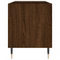 vidaXL Skrinka na platne hnedý dub 85x38x48 cm kompozitné drevo