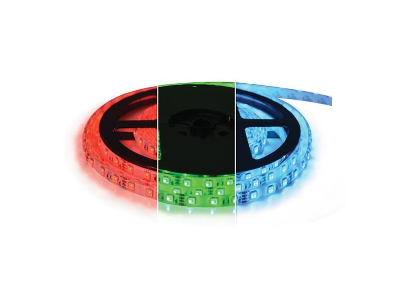 LED pásik 12V 5050  60LED/m IP65 max. 12W/m RGB (cievka 5m) GETI