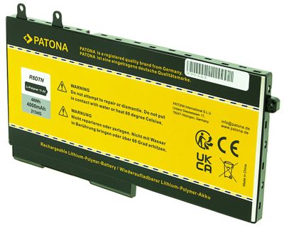 PATONA baterie pro ntb DELL LATITUDE 5400/5410/5500 4000mAh Li-Pol 11,4V 1V1XF, R8D7N Baterie, pro notebook, 4000mAh, Li-Pol, 11,4V, pro Dell Latitude 5400, E5400, 5410, E5410, 5500, Precision 3540, 1V1XF, R8D7N, ne