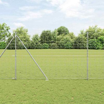 vidaXL Zváraný drôtový plot s hrotmi 25 x 1,6 m (Š x V)