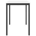 vidaXL Barový stôl Biela 140 x 80 x 105 cm Masívne borovicové drevo