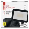 LED reflektor EMOS ZS2622 PROFI, 20W neutrálna biela