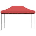 vidaXL Párty stan 279 x 410 x 315 cm Vínovo červená Oxfordská látka