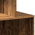 vidaXL Nočná skrinka Old Wood 35x35x55 cm Engineered Wood