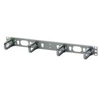 Panduit plastový organizér 1U s okami dopredu 1,5" x 3,0"