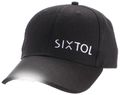 Kšiltovka so svetlom B-CAP 25lm, nabíjacia, USB, univerzálna veľkosť, čierna SIXTOL