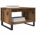 vidaXL Konferenčný stolík Staré drevo 60 x 50 x 40 cm Kompozitné drevo