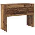 vidaXL Stôl Staré drevo 100 x 40 x 76 cm