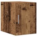vidaXL Úložný kabinet so policami Staré drevo 30 x 42,5 x 225 cm