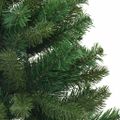 vidaXL Umelý vianočný stromček s 150 LED-i Zelená 75 cm PE a PVC