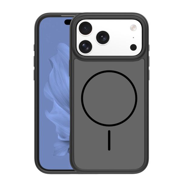 Obal Frame Thin Mag pre iPhone 17 Pro Max 6,9" / 18 Pro Max 6,9" čierny