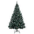 vidaXL Umelý vianočný stromček 150 LED 150 cm