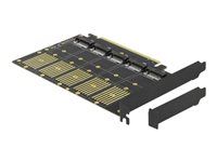 Karta PCI Express x16 na 5 x interný M.2