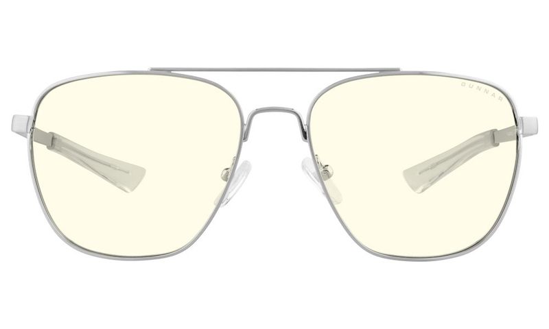 GUNNAR kancelárske/herné okuliare MUSTANG CHROME číre sklá BLF 35 GUNNAR focus