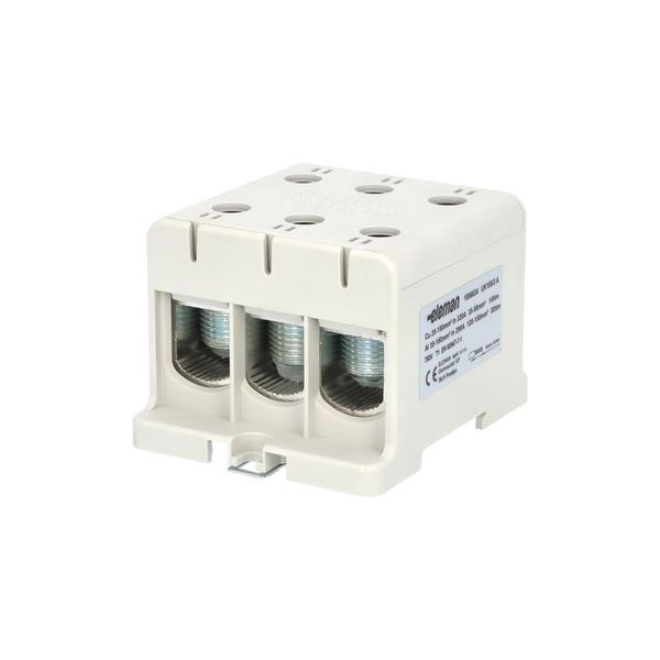 Univerzálna svorka UK 150/3 A, 320 A, 1 pol, AL/CU, zakrytá, sivá, na DIN/panel /2090310