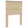 vidaXL Úložná posteľ Sonoma dub 75 x 190 cm Kompozitné drevo