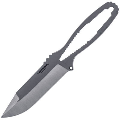 Condor CTK803-4.72HC BIKER´S KNIFE pevný nôž 12 cm, Bead Blasted, celooceľový, puzdro Kydex