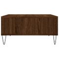 vidaXL Konferenčný stolík hnedý dub 60x60x30 cm kompozitné drevo